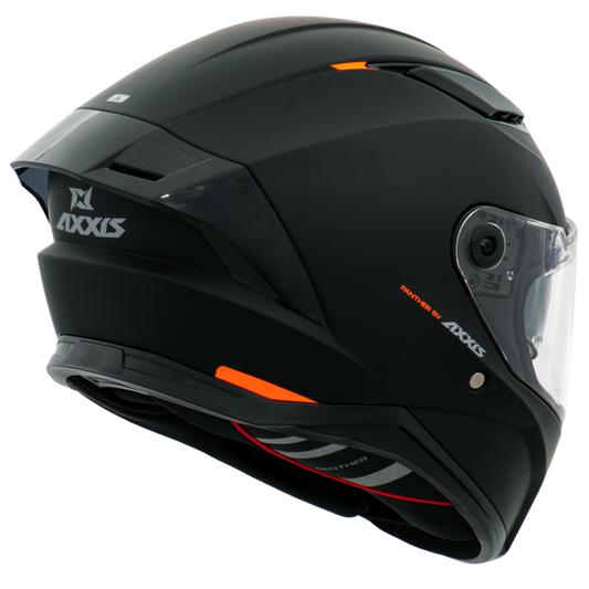 Capacete Axxis Panther Sv Solid A1 Preto Matte