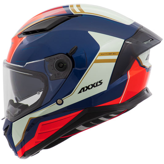 Capacete Axxis Panther Sv Prestige C7 Azul Brilho