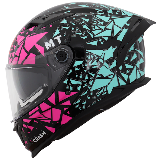 Capacete Mt Helmets Braker SV Crash B8 Preto Brilho
