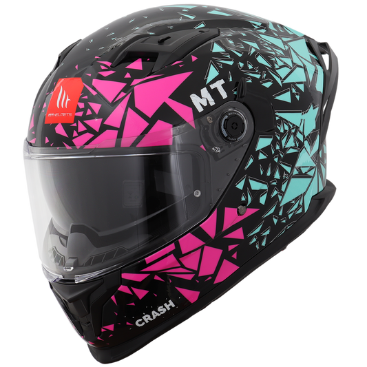 Capacete Mt Helmets Braker SV Crash B8 Preto Brilho
