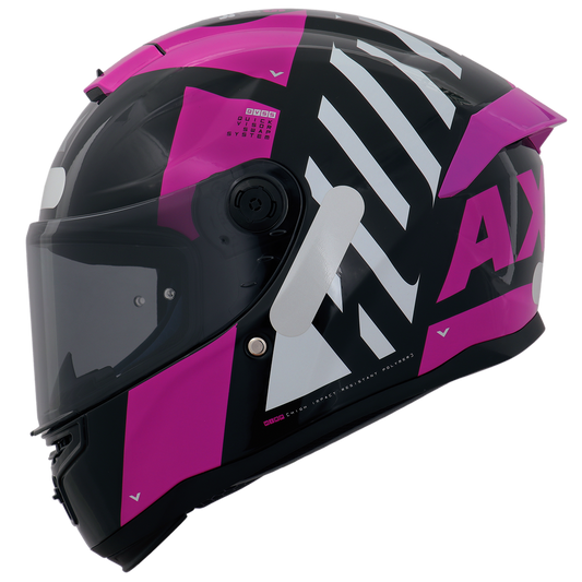 Capacete Axxis Hummer Air B8 Rosa Brilho