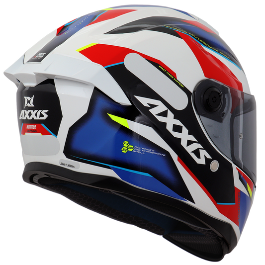 Capacete Axxis Hummer Nighthawk E5 Vermelho Brilho