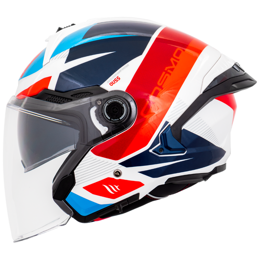 Capacete Mt Helmets Cosmo SV Braut A17 Brilho
