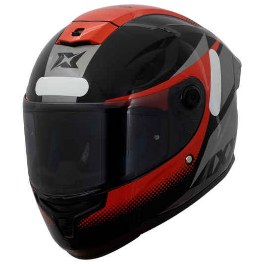 Capacete Axxis Hummer Brick A15 Vermelho Brilho