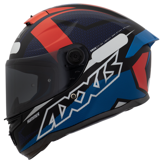 Capacete Axxis Hummer Zel C5 Vermelho Matte