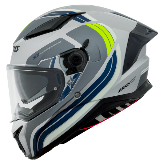 Capacete Axxis Panther Sv Tribute C2 Cinza Matte