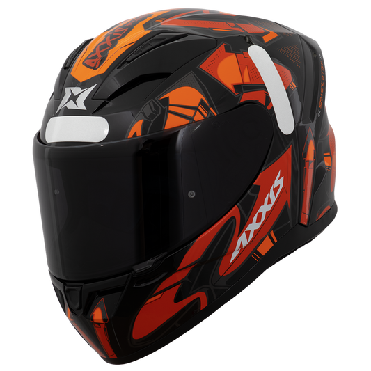 Capacete Axxis Segment Arrowa B5 Vermelho Brilho