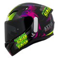 Capacete Axxis Segment Simian B13 Amarelo Flourescente Brilho