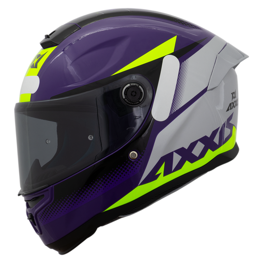 Capacete Axxis Hummer Brick C18 Violeta Brilho