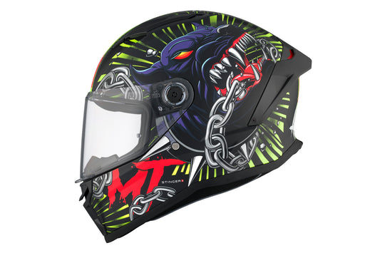 Capacete Mt Helmets Stinger 2 Akin A3 Preto Matte