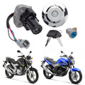 KIT CONJUNTO TRAVAS CHAVE IGNIÇÃO FAZER 250 2011-2015