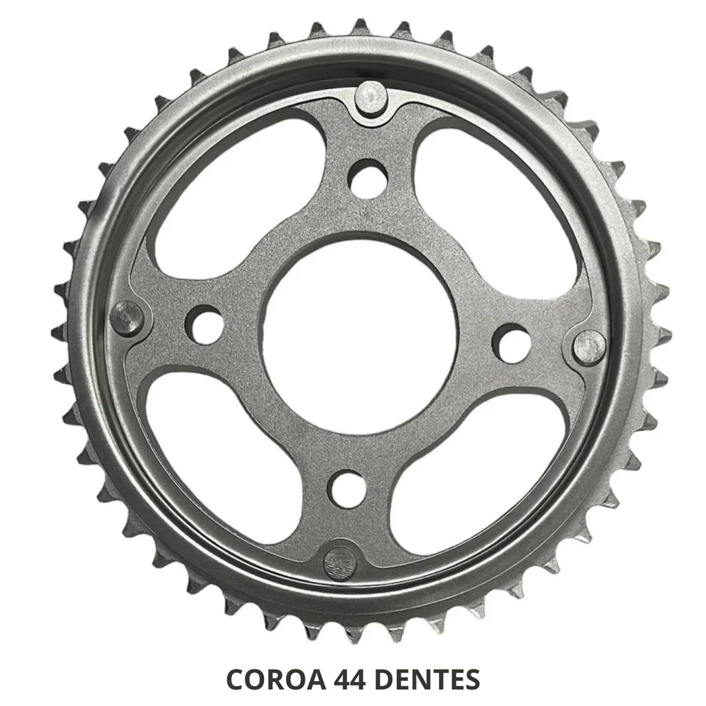 Kit Relação Transmissão com retentor CG 160 Titan Fan Start Cargo 2016-2023
