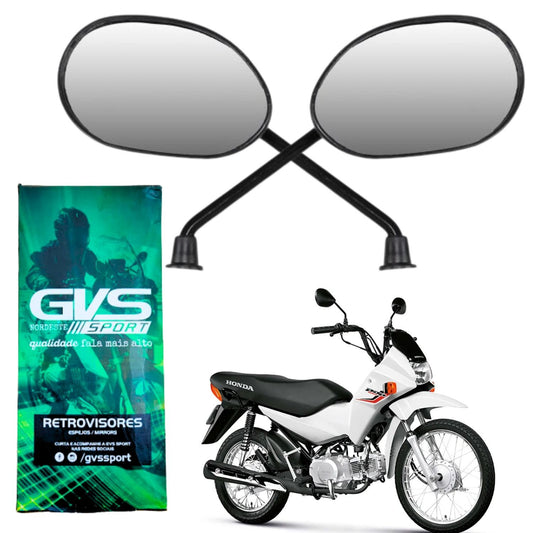 RETROVISOR GVS POP 100 110i / BIZ 125 110i 2007-2017 / BROS 150 2009-2017