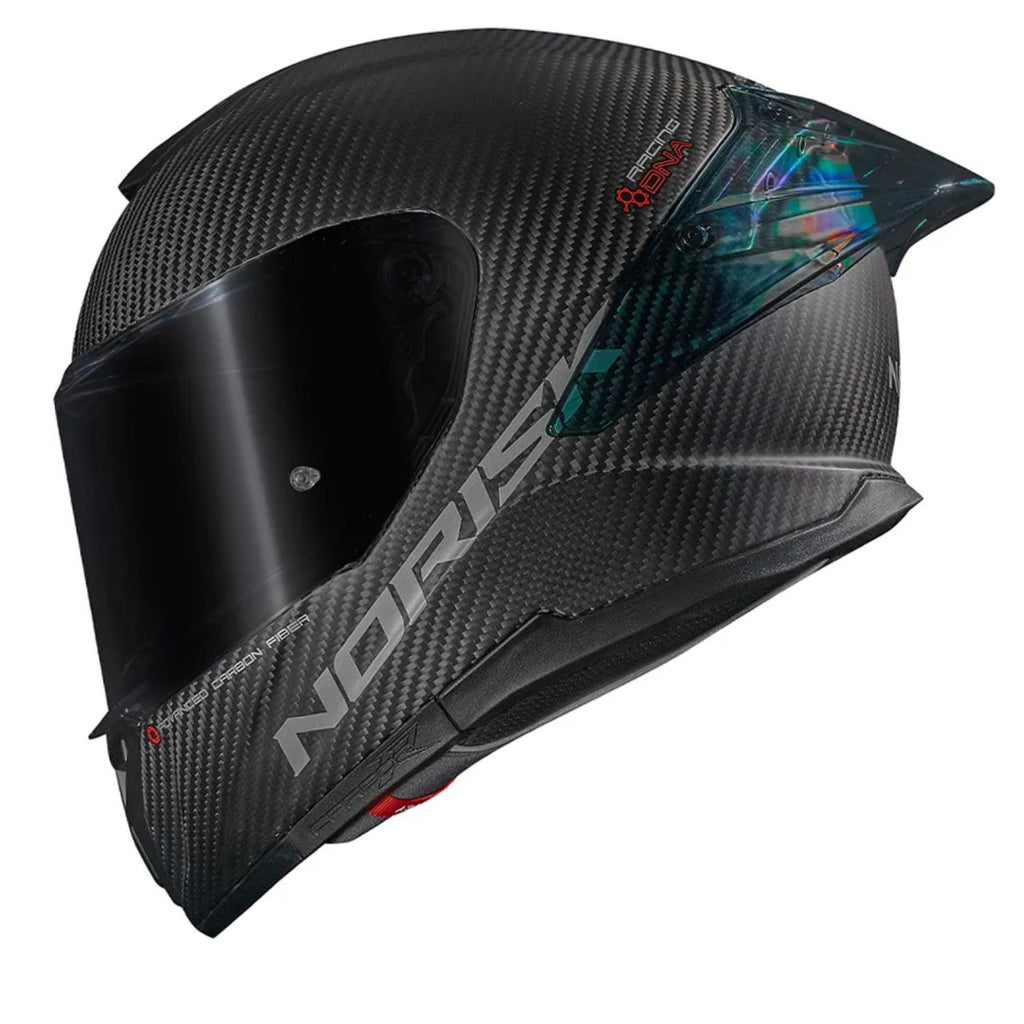 Capacete Norisk Carbon R Solid Preto Fosco Matte Carbon