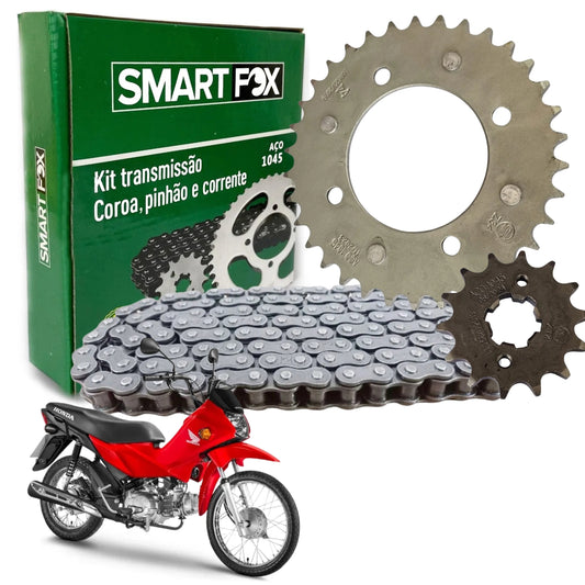 Kit Relação Transmissão Pop 110i 2015-2024