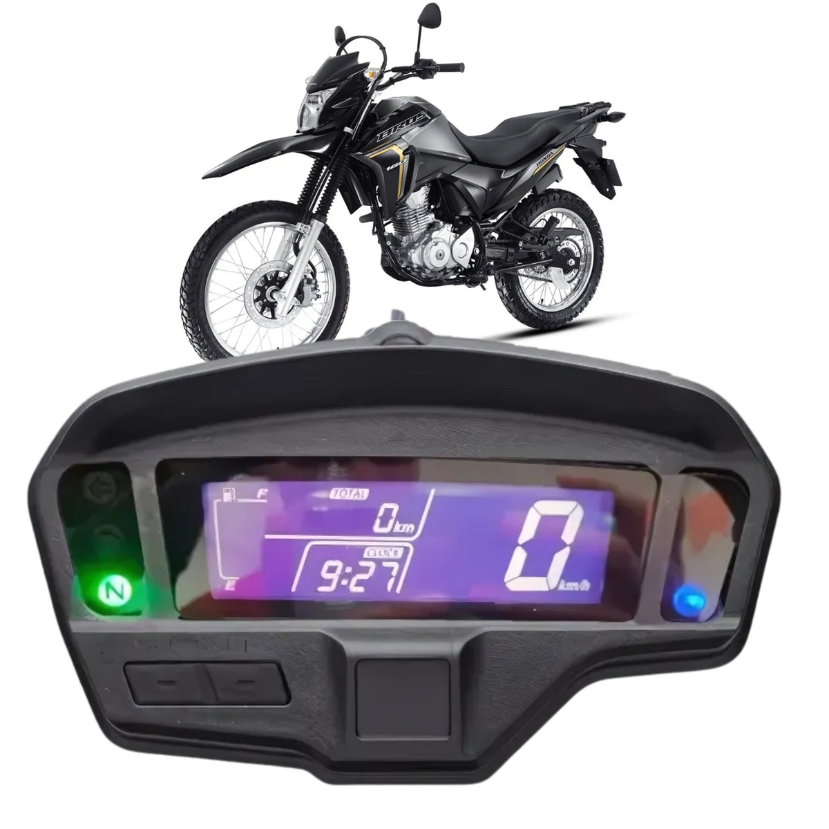 PAINEL COMPLETO VELOCIMETRO HONDA NXR BROS 160 2018-2023