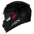 Capacete ASX Eagle SV Solid Preto Brilho