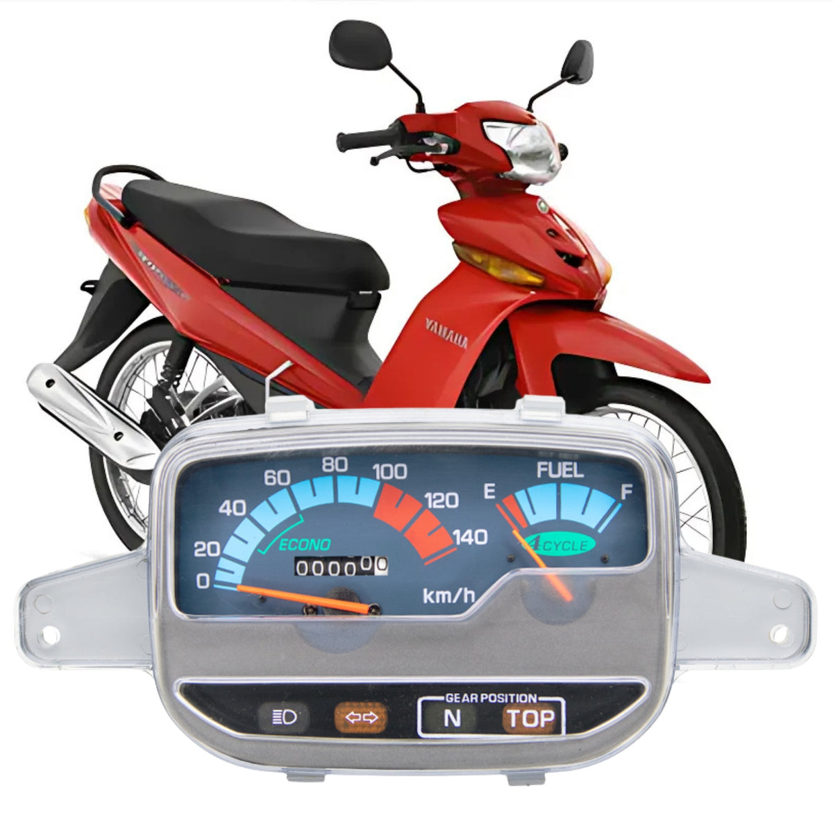 PAINEL COMPLETO VELOCIMETRO CRYPTON 105 1998-2005