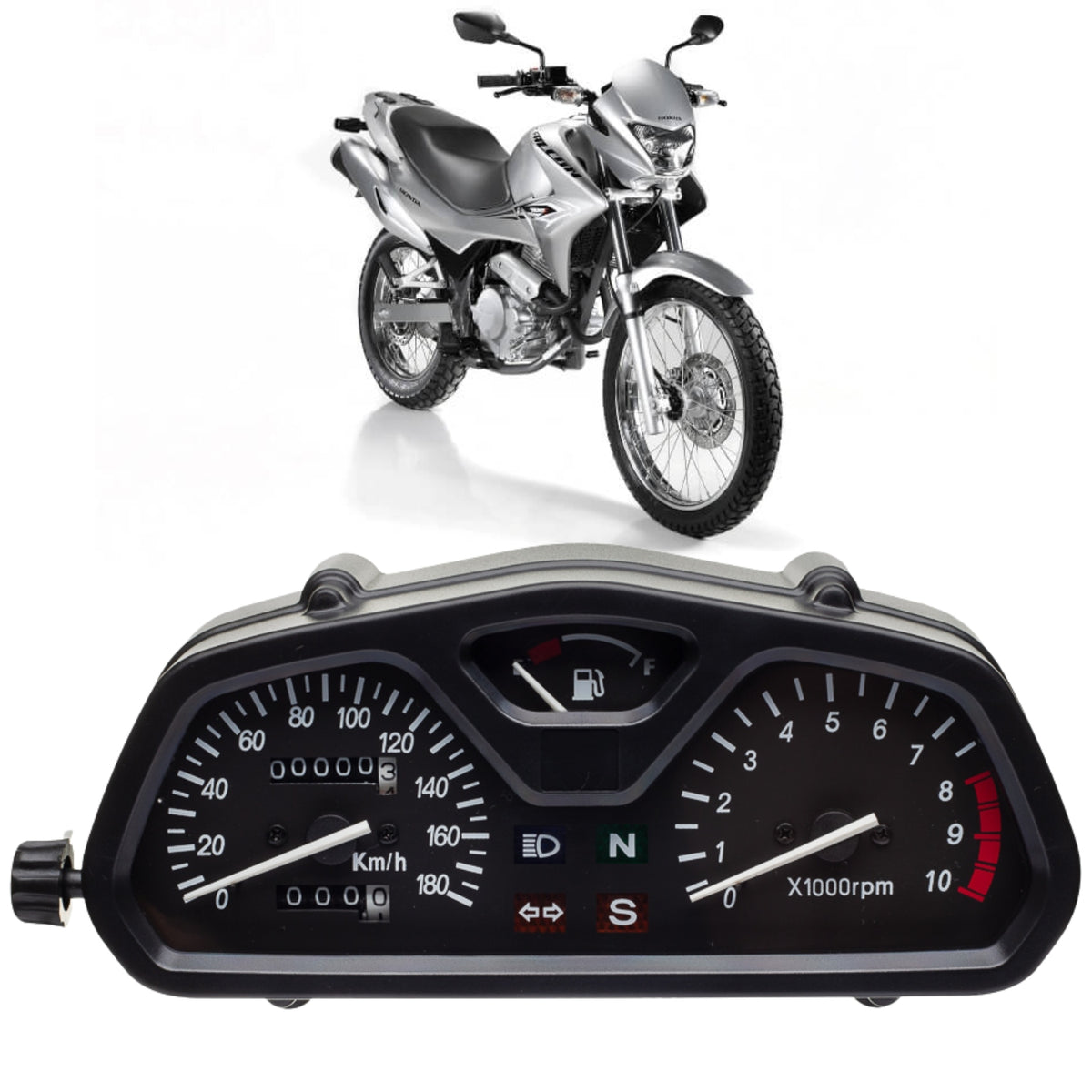 PAINEL COMPLETO VELOCIMETRO HONDA NX FALCON 400 1999-2008