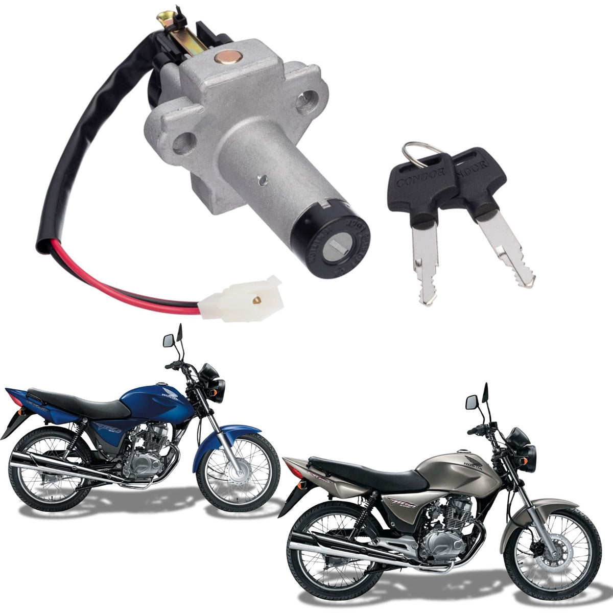 CHAVE IGNIÇÃO CG 150 TITAN KS ES ESD 2004-2008