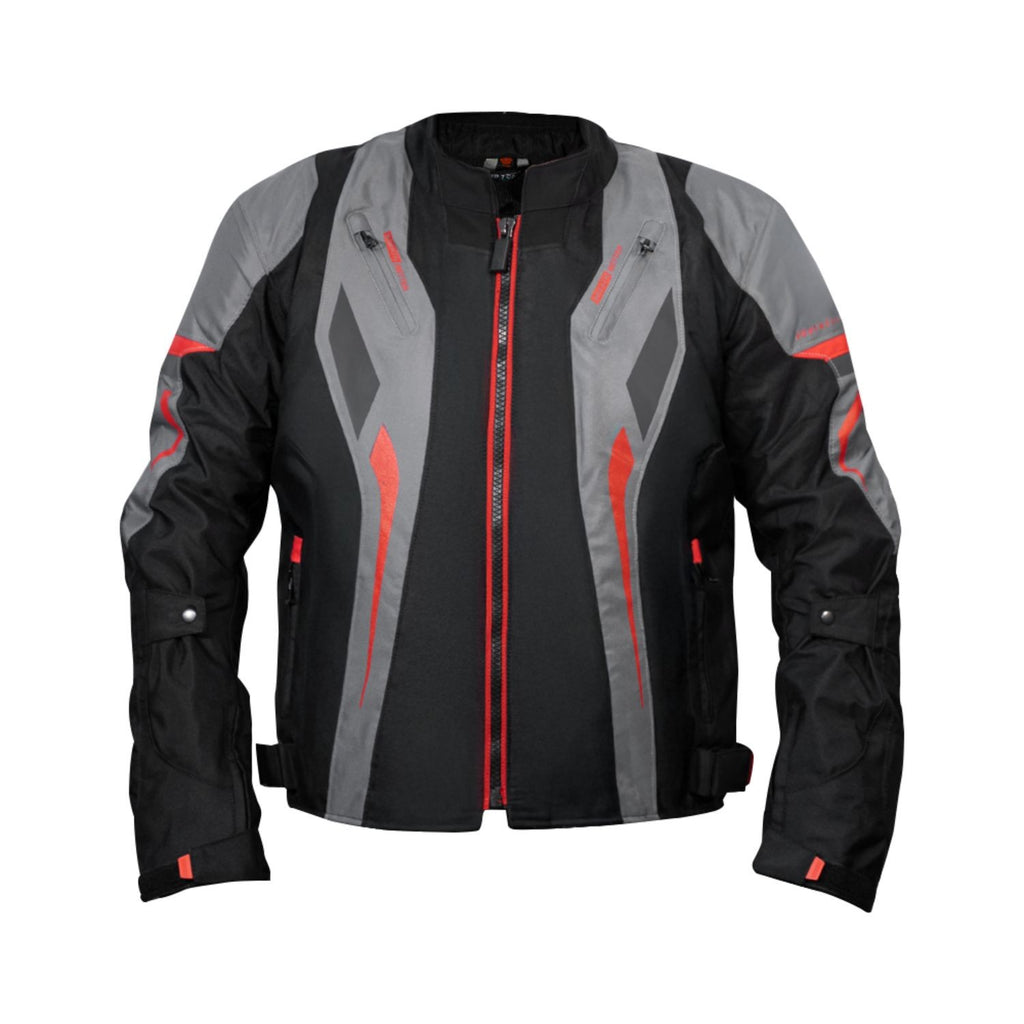 Jaqueta de motoqueiro GP Tech Verona Preto Cinza