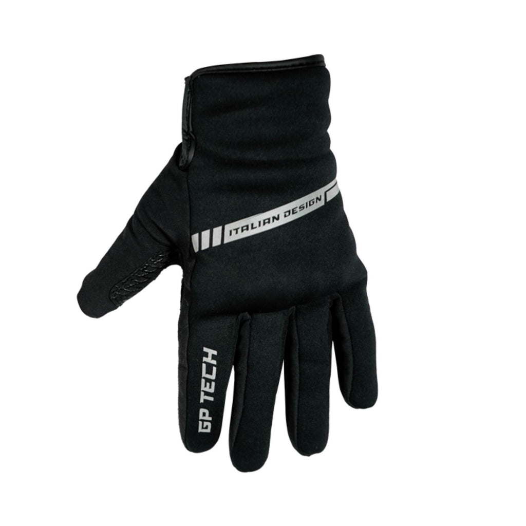 Luva de motoqueiro GP Tech Supreme II Impermeável Preto Cinza