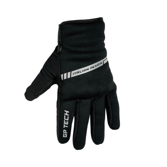 Luva de motoqueiro GP Tech Supreme II Impermeável Preto Cinza