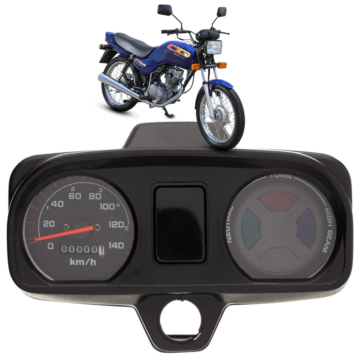 PAINEL COMPLETO VELOCIMETRO HONDA CG 125 1989-1993