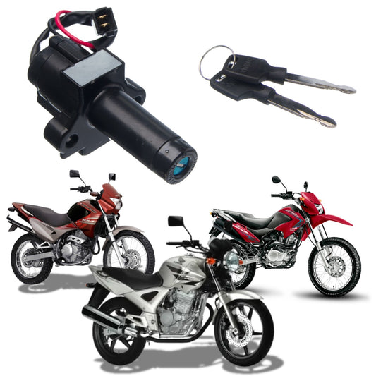 CHAVE IGNIÇÃO NX FALCON 400 / CBX TWISTER 250 / BROS 150 / XR250