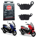 PASTILHA DE FREIO DIANTEIRA FISCHER CARBON NMAX 160 ABS 2016-2025