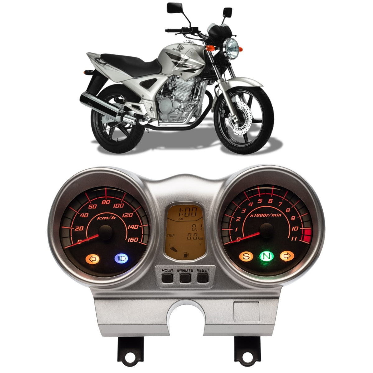 PAINEL COMPLETO VELOCIMETRO CBX TWISTER 250 2001-2008