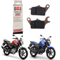 PASTILHA DE FREIO DIANTEIRA FISCHER ARAMID FACTOR 150 FAZER 150 2016-2025