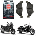 PASTILHA DE FREIO TRASEIRA FISCHER CARBON TDM 900 / XVS MIDNIGHT STAR 950 / SUPER TÉNÉRÉ 1200 / V-MAX 1700