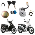 KIT CONJUNTO TRAVAS CHAVE IGNIÇÃO BIZ 125 2009-2015