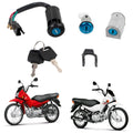 KIT CONJUNTO TRAVAS CHAVE IGNIÇÃO POP 100 2007-2015