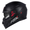 Capacete ASX Eagle SV Solid Preto Fosco