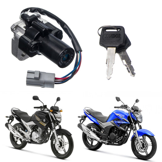 CHAVE IGNIÇÃO YAMAHA FAZER 250 2011-2015