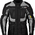 Jaqueta de motoqueiro GP Tech Explorer Adv Preto Cinza
