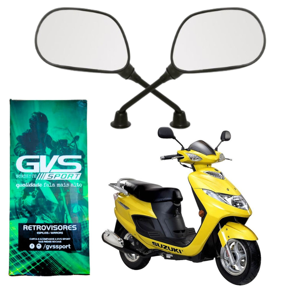 RETROVISOR GVS BURGMAN 125 2005-2015