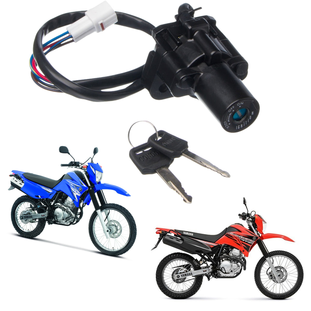 CHAVE IGNIÇÃO XTZ LANDER 250 2009-2014
