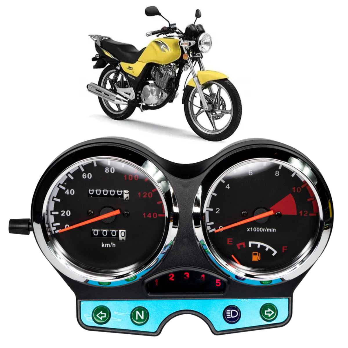 PAINEL COMPLETO VELOCIMETRO SUZUKI YES 125 2006-2016