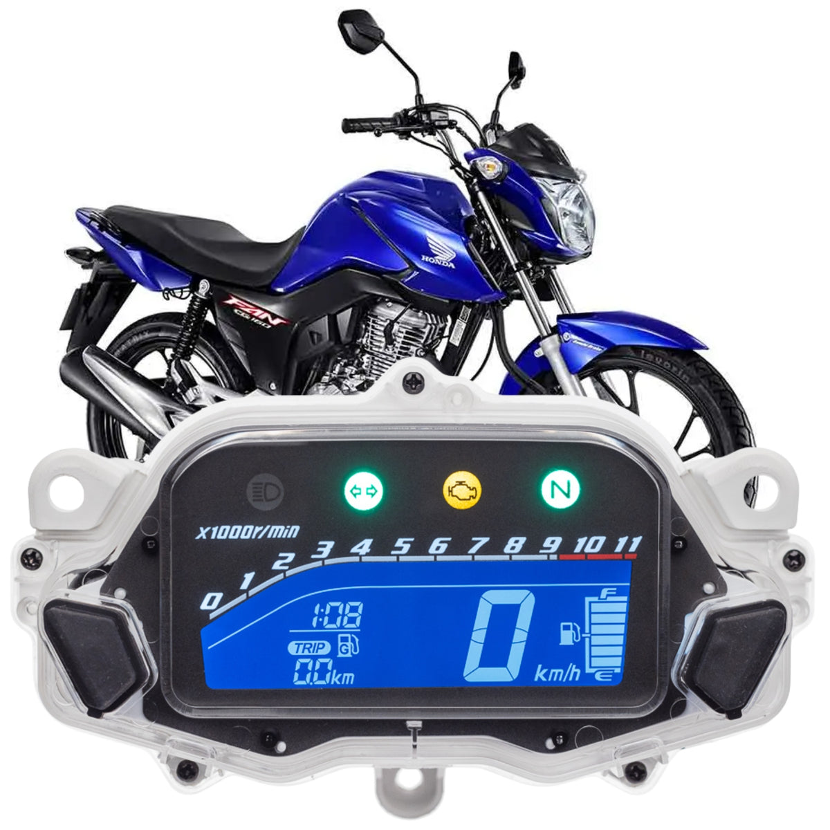PAINEL COMPLETO VELOCIMETRO HONDA CG 160 2018-2022
