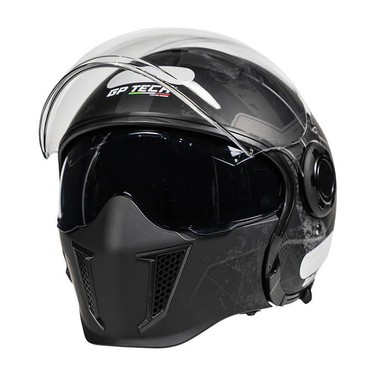 CAPACETE MOTO GP TECH ZOOM CAMUFLADO GOLD PRETO