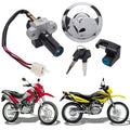 KIT CONJUNTO TRAVAS CHAVE IGNIÇÃO BROS 150 2009-2015