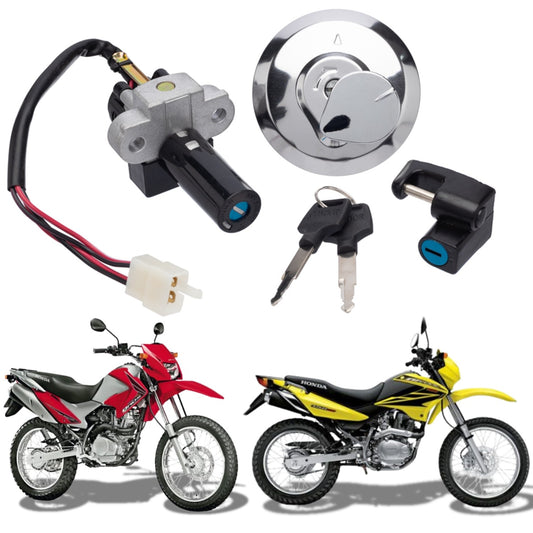 KIT CONJUNTO TRAVAS CHAVE IGNIÇÃO BROS 150 2009-2015