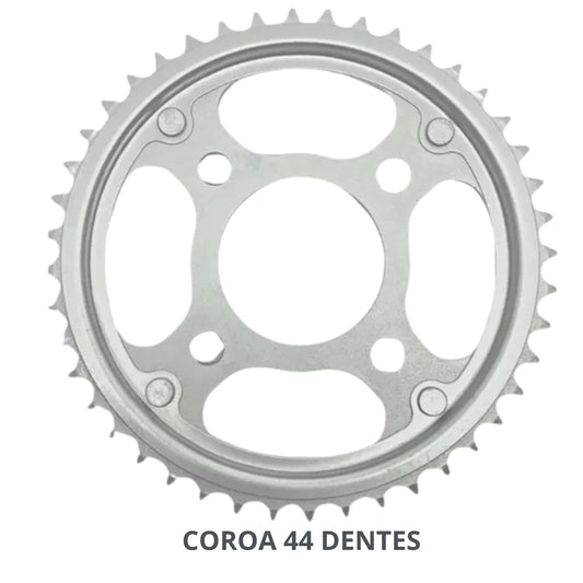 Kit Relação Transmissão Com Retentor Titan 125 2000-2004 Fan 125 2005-2008