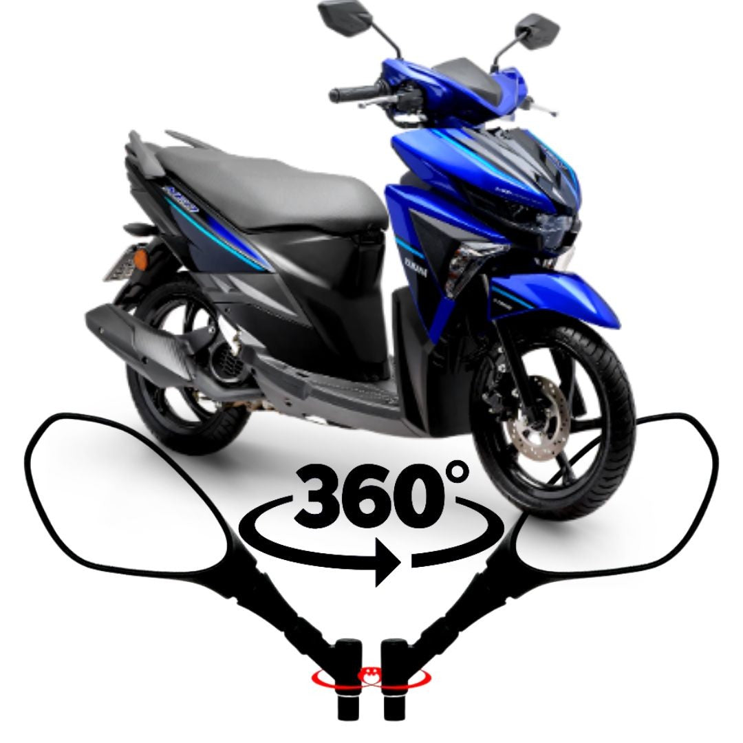 RETROVISOR GVS C/GIRO 360 NEO 115 CRYPTON 2017-2023