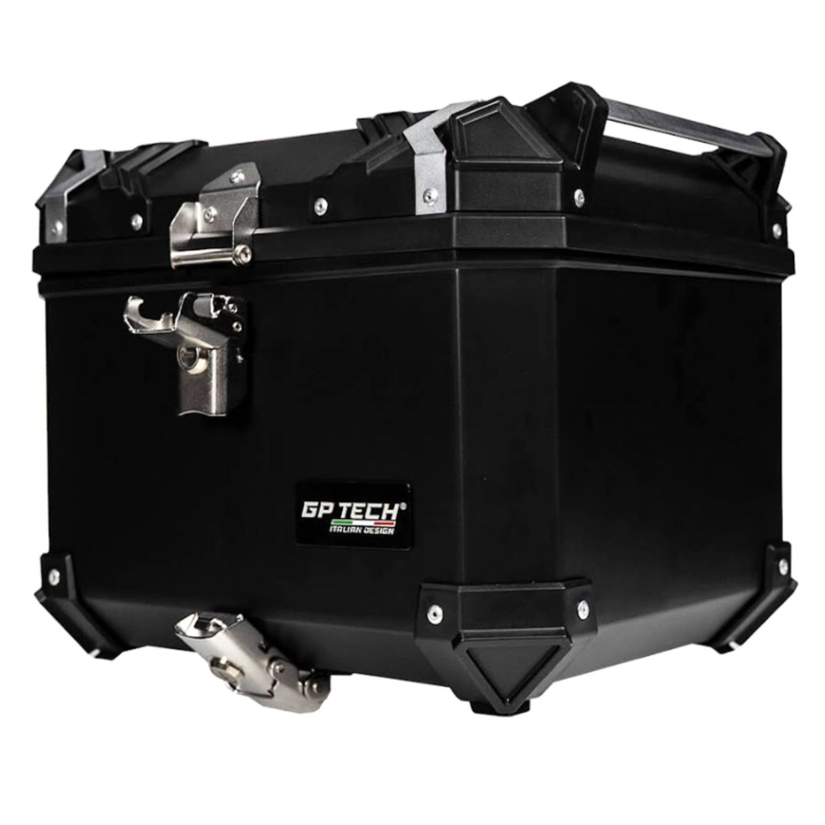 Baú Para Moto Gp Tech Traseiro Preto 45 Litros S45