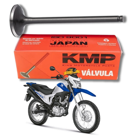 Válvula Escape KMP Cg Titan Fan Nxr Bros 160 2016 A 2025