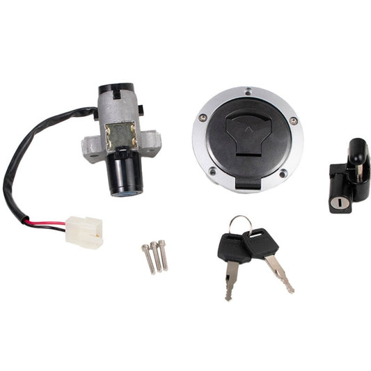 KIT CONJUNTO TRAVAS CHAVE IGNIÇÃO CG 160 TITAN FAN START 2016 2017